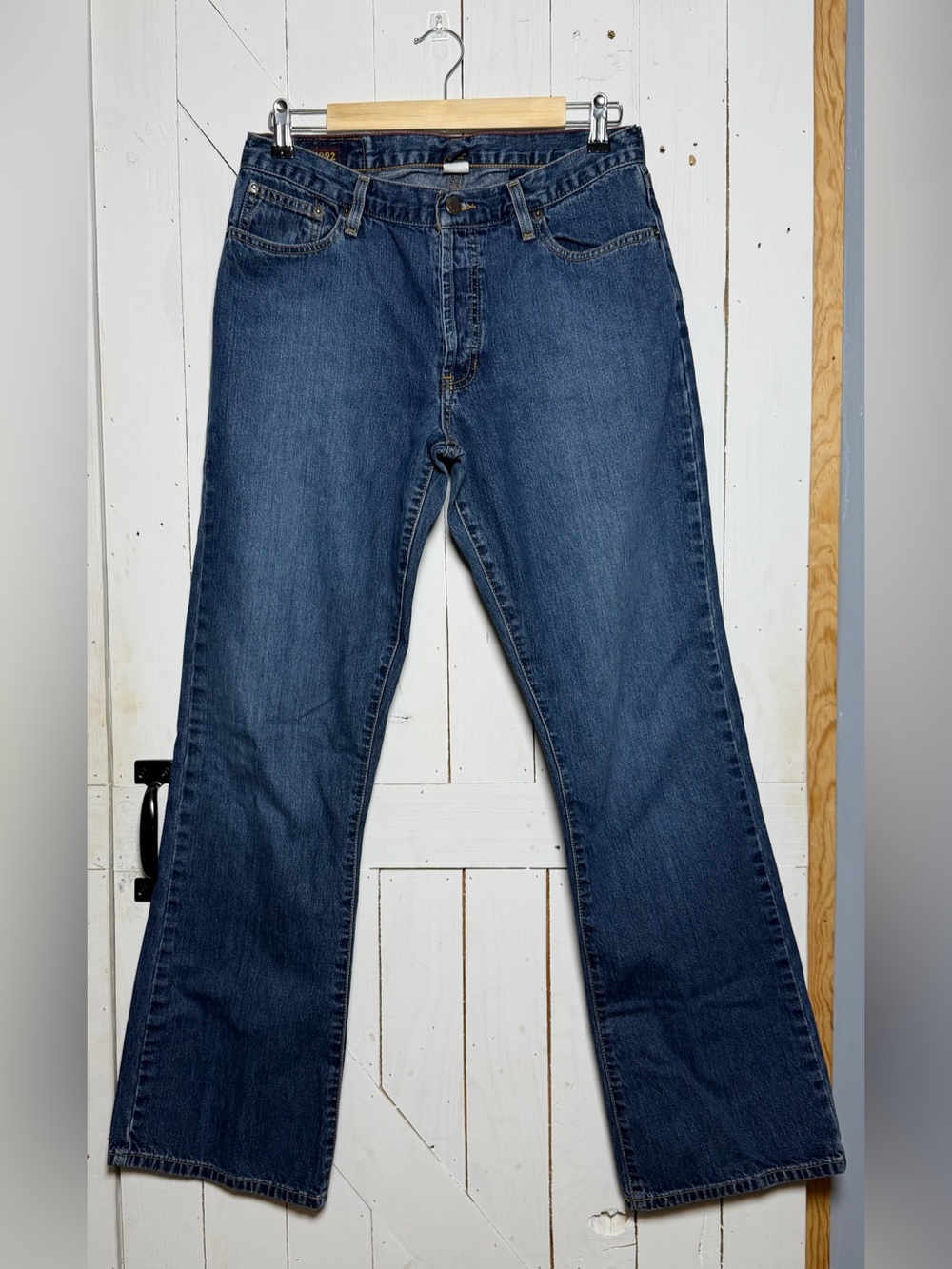 Vintage Abercrombie & Fitch Bootcut Jeans 10L Y2K 100% Cotton Button Fly